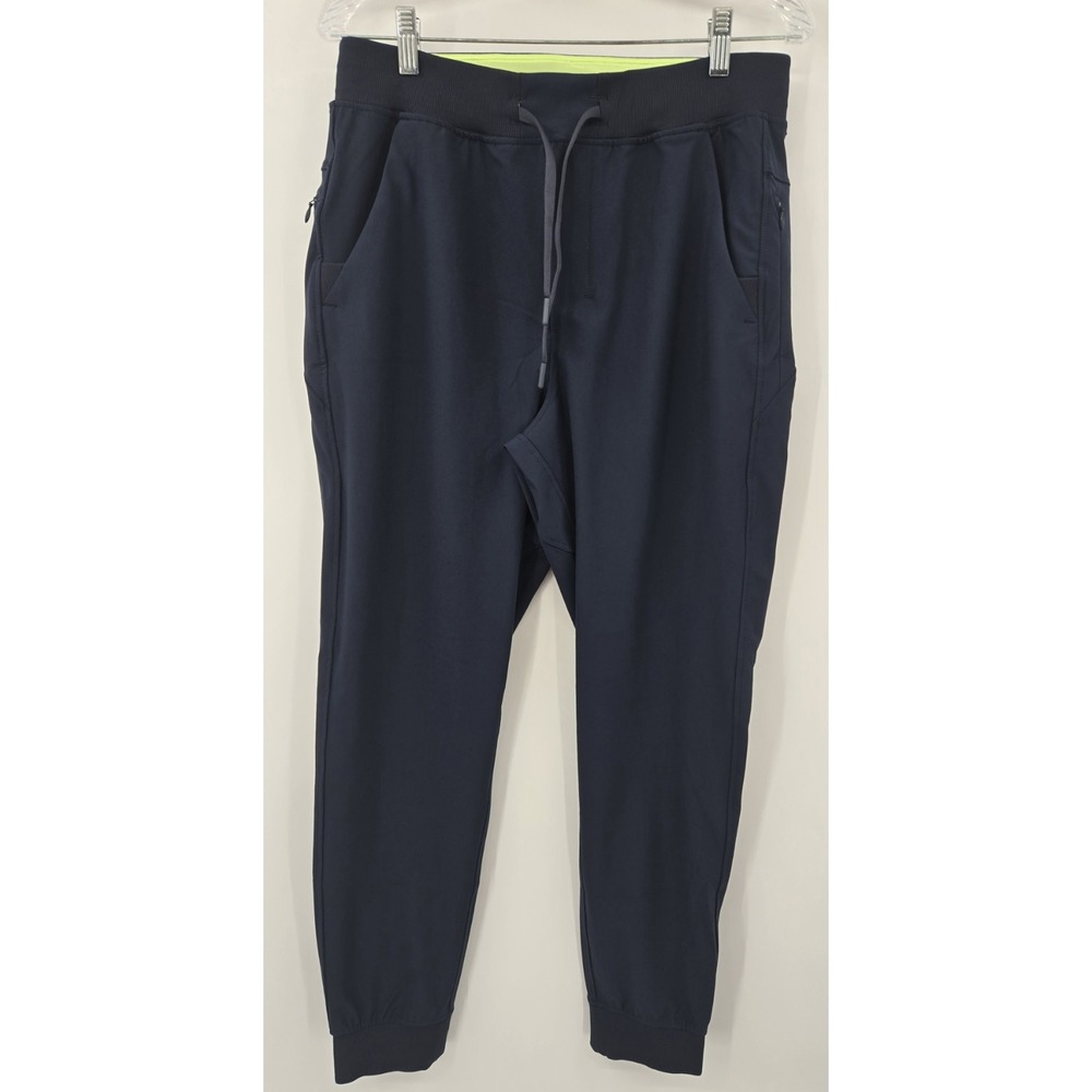 Birddogs Pants Mens L Boom‎ For Your Boomstick Short Jogger Blue Stretch